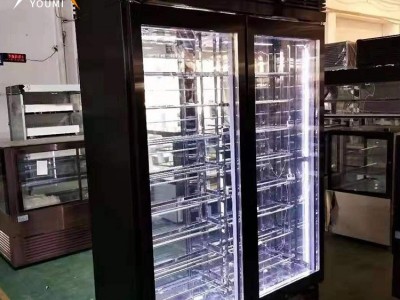 不锈钢酒柜恒温储藏简约双门玻璃白酒柜展柜定制酒窖酒架厂家直销图1