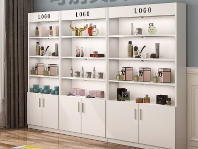 展柜化妆品美容院展示柜组合陈列柜仓储货架隔断柜产品展示架图2