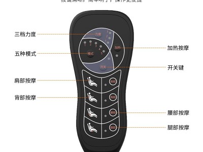 电动按摩床垫多功能振动按摩垫加热按摩毯家用按摩器材按摩靠椅垫图2