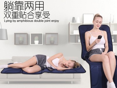 电动按摩床垫多功能振动按摩垫加热按摩毯家用按摩器材按摩靠椅垫图3