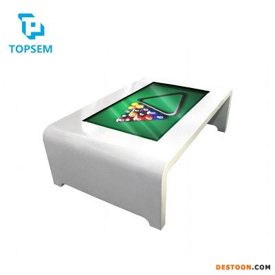 TOPSEM  55寸U形触摸桌智能桌触控桌互动桌触控一体机智能触摸茶几