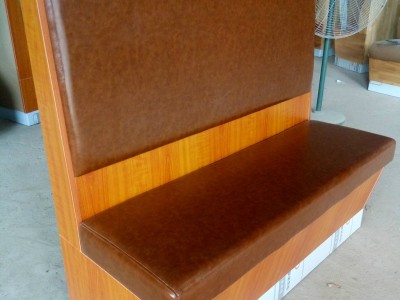 供应客厅卡座沙发 现代简约餐厅组合卡座窄沙发 皮质沙发椅定制