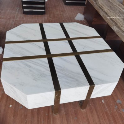 百顺石材简约茶几客厅茶几型号大全