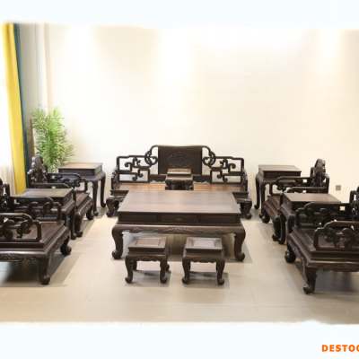 东阳红木 老挝红酸枝沙发 客厅家具 红木沙发13件套 定制