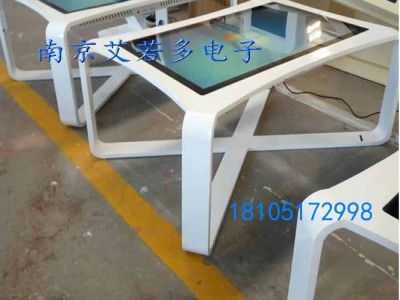 南京艾若多43寸电容触摸茶几   移动式电容触摸茶几  触摸茶几互动一体机厂家   南京触摸茶几厂家 移动式触摸茶几图1