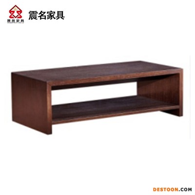 厂家直销 简约实木茶台 办公室茶几 家用客厅茶台 震名家具SH-BD14015-WKQ-N