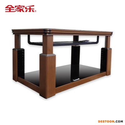 全家乐取暖茶几 冬季电器迷你空调取暖桌 餐厅干衣暖衣取暖器 电暖桌工厂