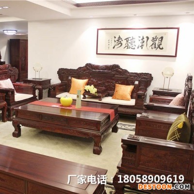 红酸枝沙发_如意宝马沙发_海强红木