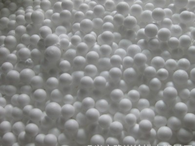 豫嵩聚苯乙烯发泡泡沫滤珠 适用于建材工业隔热板 保温材料 含油污水处理 懒人沙发填充料 EPS发泡珠状白色小球