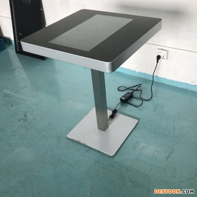 山东触摸茶几厂家供应215寸互动触摸桌多点智能防水超薄触摸桌现货
