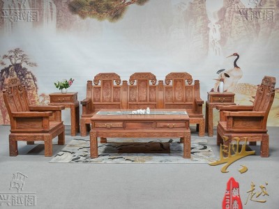 防城港价格 的 花梨象头沙发供销|缅花沙发出售图1
