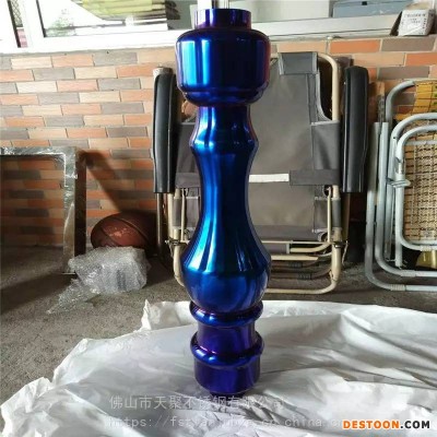 建筑装饰天聚不锈钢新款别墅不锈钢楼梯立柱 KTV卡座护栏葫芦柱 茶几
