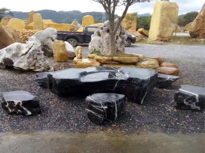 厂家直销户外庭院花园精品茶桌太湖石茶几户外石桌石凳图1