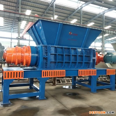 大件垃圾处理系统 沙发床垫垃圾破碎机 九龙机械 纸厂废料破碎机