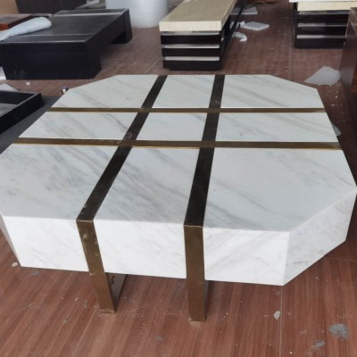 广东天然石别墅茶几厂家价格