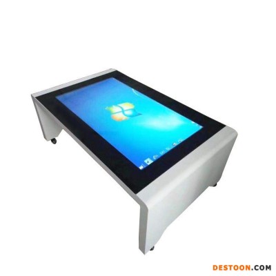 SHJCJC43D定制新款43寸55寸多功能智能触摸桌触控茶几展示台桌厂家