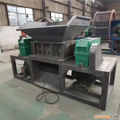 双轴撕碎机价格 沙发床垫撕碎机 卓泰600木料撕碎机