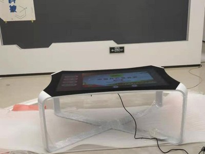 视聚seeges55寸电容触摸茶几智能餐桌防水多点触摸显示器工厂定制图1
