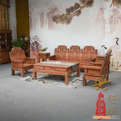 划算的 花梨象头沙发批销缅花沙发代理商