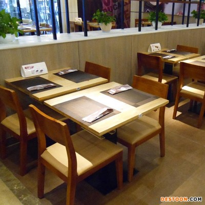 欣百恒酒店西餐厅餐桌椅卡座沙发备餐台全店订做江西安徽餐饮家具定制