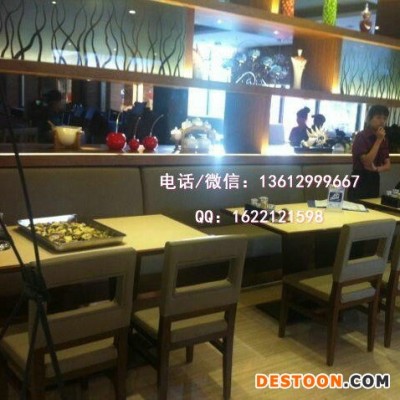 海南三亚茶餐厅桌椅，茶餐厅防火板餐桌价格，茶餐厅桌椅配套卡座沙发，深圳餐厅桌椅加工厂