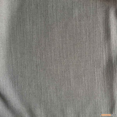 厂家现货批发零售素色粗I涤亚麻沙发工程布整体 软装 窗帘面料