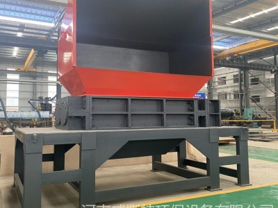 赤峰 600型废旧沙发撕碎机 多功能双轴废旧家具破碎设备 木材撕碎机