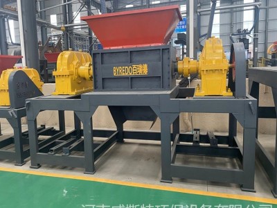 西藏 600型废旧沙发撕碎机 多功能双轴废旧家具破碎设备 木材撕碎机