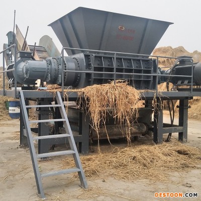 稻草秸秆处理设备 九龙机械 沙发床垫垃圾破碎机 秸秆撕碎机厂家