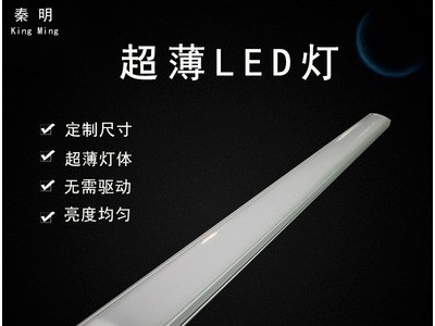 LED超薄橱柜灯 220V免驱动衣柜酒柜灯条鞋柜镜柜货架灯带铝合金槽