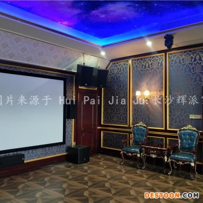 衡阳衡阳县定制整房原木家具 原木衣帽间 酒柜定制辉派加工