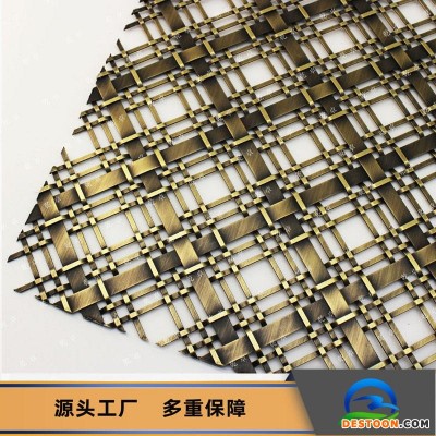 乾卓金属网 新型洗手间隔断 不锈钢酒柜珠宝柜金属装饰 不锈钢隔断柜 不锈钢花格