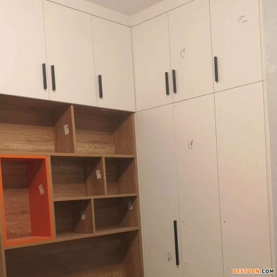 简易整体衣柜 现代公寓衣柜 实木衣柜 北欧卧室二门 型号齐全 优科