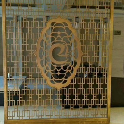 房山不锈钢屏风隔断图片定制不锈钢酒柜批发不锈钢屏风隔断