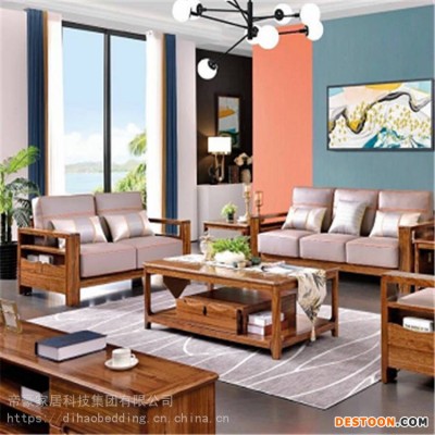 中式沙发 别墅家具 中式家具 乌金木家具 现代简约客厅家具 胥氏帝豪