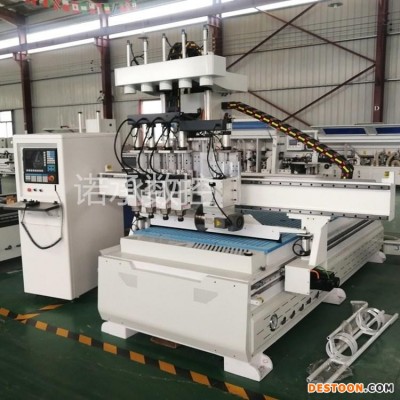 诺承数控NC-1325T橱柜衣柜下料机价格 定制家具开料机 圆盘换刀雕刻机