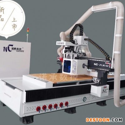 诺承数控NC-1325G自动换刀下料机 圆盘换刀开料机 橱柜衣柜雕刻机