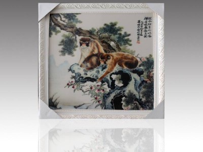 牡丹客厅挂画 装饰画 壁画沙发背景墙画餐厅