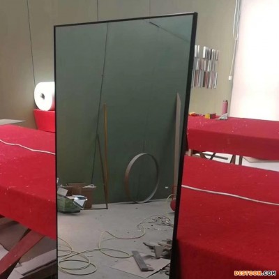 湖南株洲定制落地镜全身镜酒店试衣镜宾馆客房穿衣镜高清全身镜子