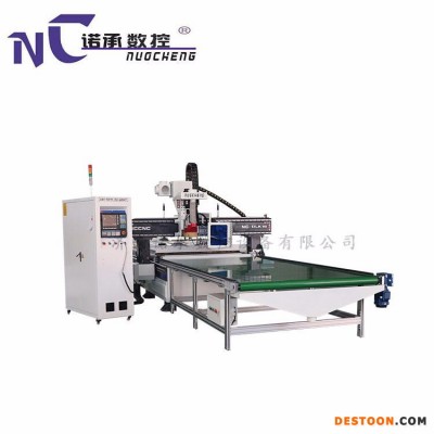 诺承数控NC-1325H直排换刀下料机 橱柜衣柜开料机 柜体雕刻机