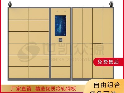 扫码 智能自助洗衣柜 社区O2O 智能自助收衣柜 干洗店收发柜