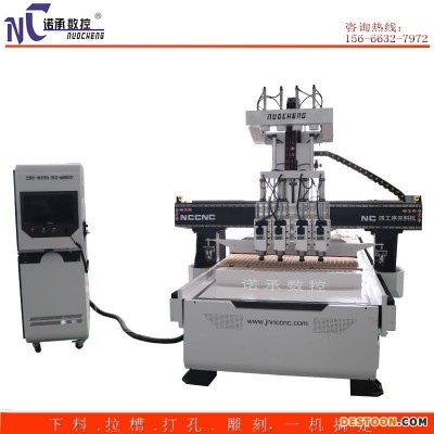 木工数控加工中心 板式家具橱柜门加工中心 衣柜专用加工中心