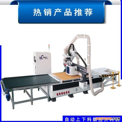 板式家具开料机 定制家具生产线 数控开料机 衣柜橱柜木工开料机 自动换刀加工中心开料机 全自动生产线 橱柜门开料机