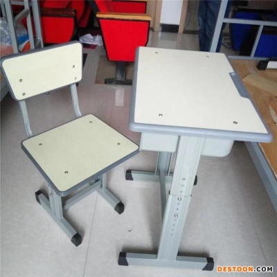 圣耀金属厂家直销 加厚课桌椅 学校书桌 中小学课桌椅  辅导班儿童学习桌