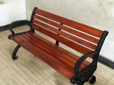 奥顺体育 厂家直销 户外休闲椅 公园小区座椅实木 塑木 塑钢 质量可靠