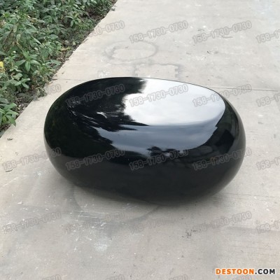 户外玻璃钢石头造型座椅广场商场公共坐凳时尚创意儿童休闲椅定制