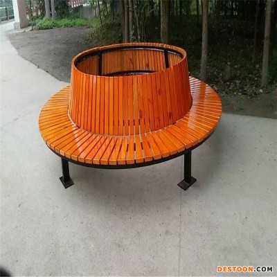 供应专业生产重庆北碚防腐铁艺座椅户外休闲椅图片