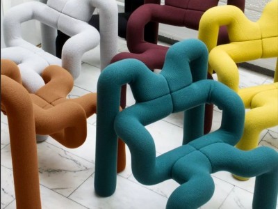 Varier Furniture Ekstrem儿童运动椅异形软包管条蜘蛛造型休闲椅