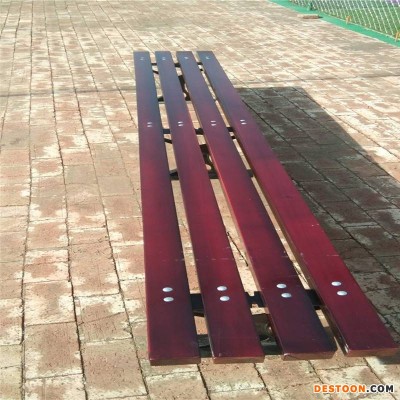 仿古木休闲椅公园椅厂家尺寸定做
