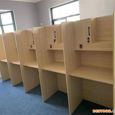 南阳研究生带书架阅读灯的桌子定做众思创家具